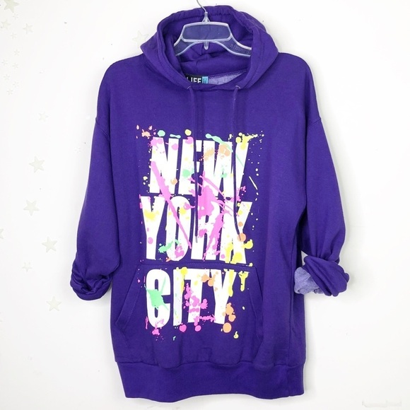 Life authentic apparel purple hoodie - Picture 2 of 8